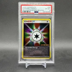 Pokemon TCG 2006 EX Dragon Frontiers Scramble Energy Reverse Holo 89/101 PSA 6 - Image 1