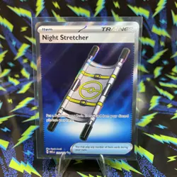 Pokemon TCG Night Stretcher Trainer 173/132 Mega Evolution Secret Rare NM - Image 1