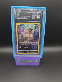 2023 Pokemon Mew Gg10/gg70 Crown Zenith Galarian Gallery Tag 10 - Image 1