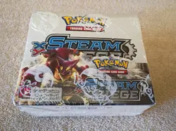 Awesome Factory Sealed Pokemon XY Steam Siege Booster Box With Acrylic Case 820650811333 - Image 2