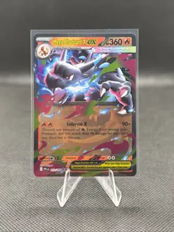 Mega Charizard X ex 013/094 Double Rare Phantasmal Flames Pokemon Near Mint - Image 1