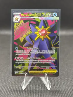 Mega Starmie ex 102/088 Pokemon Me03: Perfect Order Holo Ultra Rare - Image 1