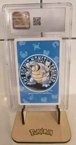 Venusaur 1996 Japanese Pokemon Poker Blue Deck 4 of Diamonds CGC 9.5 not PSA BGS - Image 3