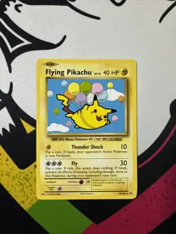 Flying Pikachu Secret Rare XY - Evolutions 110/108 LP Pokemon TCG - Image 1