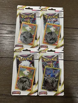Pokemon TCG Lost Origin Checklane Blister Packs - Lot of 4 New/Sealed - Image 1