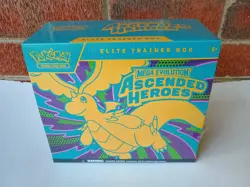 POKEMON TCG ASCENDED HEROES ELITE TRAINER BOX ETB FACTORY SEALED IN HAND NEW - Image 1