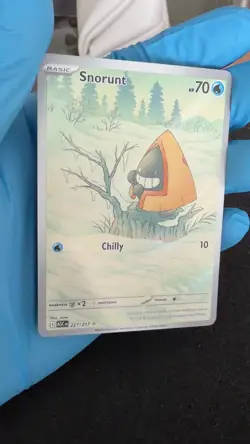 2026 Snorunt 227/217 Illustration Rare Holo NM Pokemon ME: Ascended Heroes - Image 2