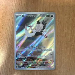 Bombirdier 219/198 Pokemon Scarlet and Violet Full Art Illustration Rare - Image 1