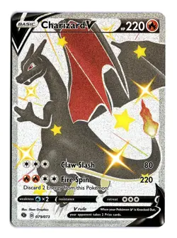 Pokemon Charizard V (Secret) 79/73 Champion's Path Secret Rare - Image 1