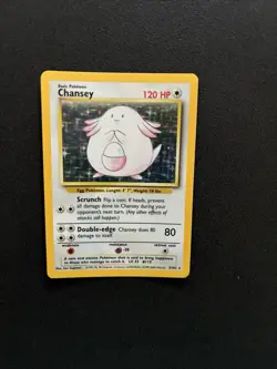 3/102 Chansey, Vintage Holo Pokemon, 1999-2000 4th Print Limited - Image 1