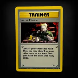 Pokemon TCG Gym Heroes Secret Mission #118/132 Uncommon LP - Image 1