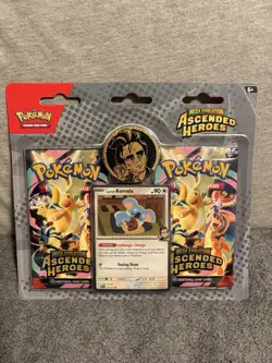 Set of 2 Pokemon Ascended Heroes ME2.5 Erika & Larry 2 Pk Blisters -Ready 2 Ship - Image 3