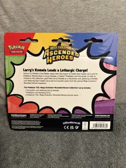 Set of 2 Pokemon Ascended Heroes ME2.5 Erika & Larry 2 Pk Blisters -Ready 2 Ship - Image 4
