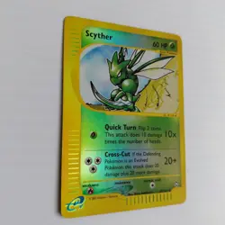 Pokemon TCG Aquapolis Reverse Holo: Scyther 57/147 - Image 1