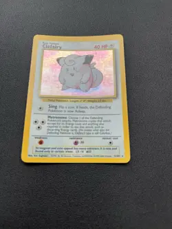 5/102 Clefairy, Vintage Holo Pokemon, 1999-2000 4th Print, Limited - Image 1