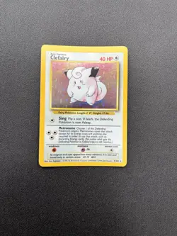 5/102 Clefairy, Vintage Holo Pokemon, 1999-2000 4th Print, Limited - Image 2