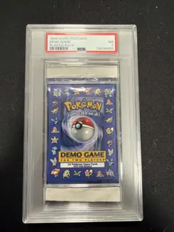 1998 WOTC Pokemon Demo Game Plastic Pack, Sealed PSA 7 - Image 1