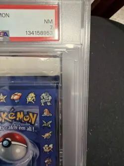1998 WOTC Pokemon Demo Game Plastic Pack, Sealed PSA 7 - Image 3
