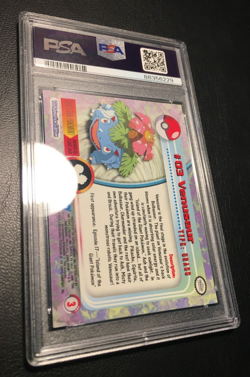 Venusaur #03 | 1999 Topps T.V. | PSA 9 Mint | englisch | Bisaflor | Pokemon - Image 5