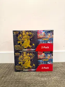 2x Pokemon Surging Sparks Elite Trainer Box + Booster Bundle - Image 1