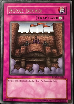 Royal Decree RP02-EN084 Rare Retro Pack 2 Yugioh TCG Card - Image 1