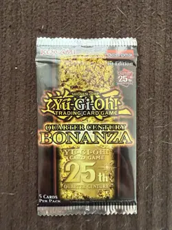 Yu-Gi-Oh! TCG Quarter Century Bonanza Booster Pack 1st Edition - Image 1