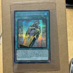 King's Sarcophagus - MP24-EN125 - Prismatic Secret Rare 1st Edition Yugioh - Image 1
