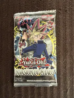 Konami Yu-Gi-Oh! TCG: Invasion Of Chaos 25th Anniversary Edition Booster Pack - Image 1