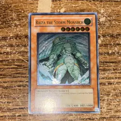 Konami Yu-Gi-Oh! Raiza the Storm Monarch FOTB-EN026 Effect Wind Force of the Br… - Image 1