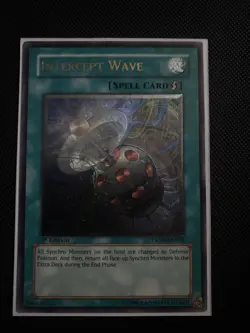 Yugioh Intercept Wave TSHD-EN050 Ultimate Rare 1st Edition NM - Image 1