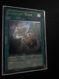 Yugioh Intercept Wave TSHD-EN050 Ultimate Rare 1st Edition NM - Image 2