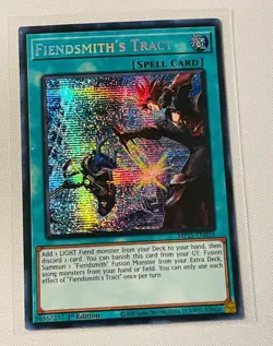Fiendsmith's Tract Prismatic Secret Rare MP25-EN093 2025 1st Edition Yugioh! - Image 1