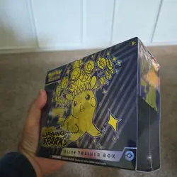 Pokemon TCG Scarlet & Violet Surging Sparks Pokemon Sealed Elite Trainer Box ETB - Image 2