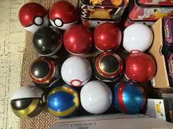 Pokemon Collection ETB's Tins Pokeballs Lunchboxes - Image 5