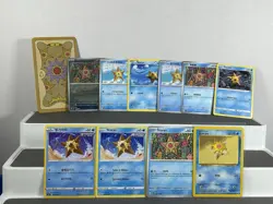Pokemon Staryu Lot Pokemon Lot of 28 Cards and Stickers Staryu Mixed Pokemon Lot - Image 4