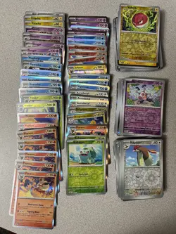 Pokemon Collection Lot 151 reverse Holos and foils 220 total cards - Image 1