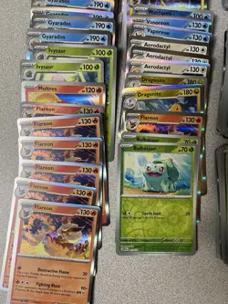 Pokemon Collection Lot 151 reverse Holos and foils 220 total cards - Image 4