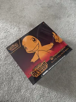 Pokemon Center Exclusive Obsidian Flames ETB Elite Trainer Box New Sealed - Image 1
