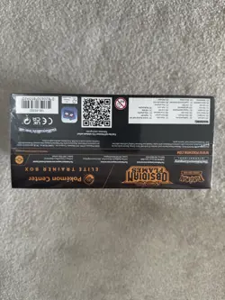 Pokemon Center Exclusive Obsidian Flames ETB Elite Trainer Box New Sealed - Image 5