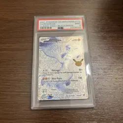 2021 POKEMON CELEBRATIONS: CLASSIC COLLECTION RESHIRAM 113/114 PSA 9 - Image 3