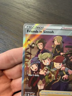 Friends in Sinnoh 149/159 Ultra Rare Crown Zenith Pokemon Card - Image 2