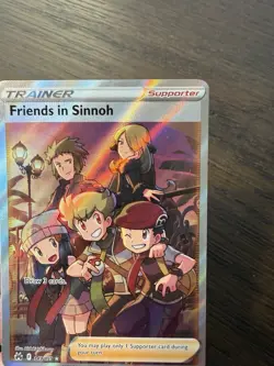 Friends in Sinnoh 149/159 Ultra Rare Crown Zenith Pokemon Card - Image 3