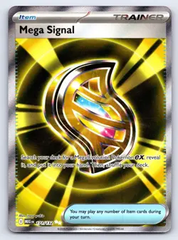 Mega Signal 171/132 Ultra Rare Mega Evolution Pokemon Near Mint - Image 1