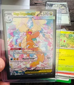 Pokemon TCG Ascended Heroes #290/217 Mega Dragonite EX Special Illustration Rare - Image 1