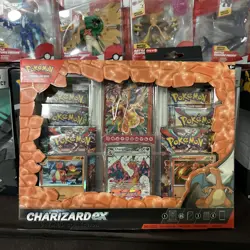 Pokemon TCG: Charizard ex Premium Collection Box - 6 Packs 820650873232 - Image 1