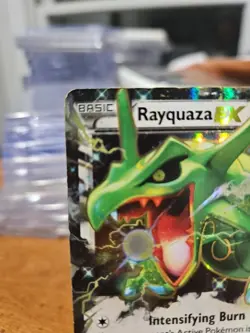 Pokemon TCG Rayquaza EX Roaring Skies Holo Ultra Rare Card 75/108 - Image 2