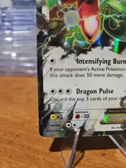 Pokemon TCG Rayquaza EX Roaring Skies Holo Ultra Rare Card 75/108 - Image 5