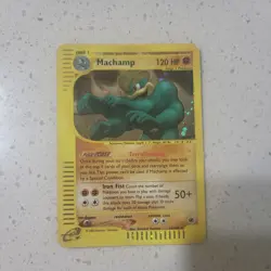 Pokemon TCG Machamp 16/165 Expedition Holo 2002 - Image 1
