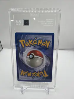 Pokemon TCG 2000 Base 2 Set Alakazam 1/130 Holo Rare TAG 8.5 NM-MT - Image 2