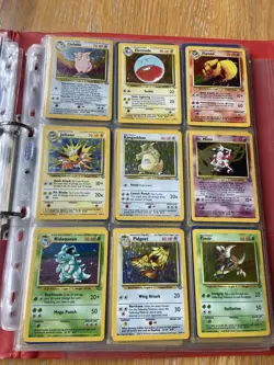 Near-complete Pokemon Jungle Set 58/64 tcg wotc wizards of the coast - Image 1